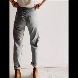 Hey Gang Patchfront Hickory Stripe Pants